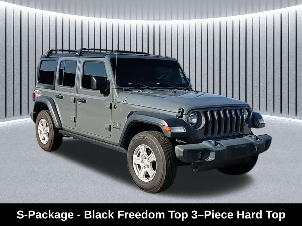 used 2019 Jeep Wrangler Unlimited car, priced at $23,416