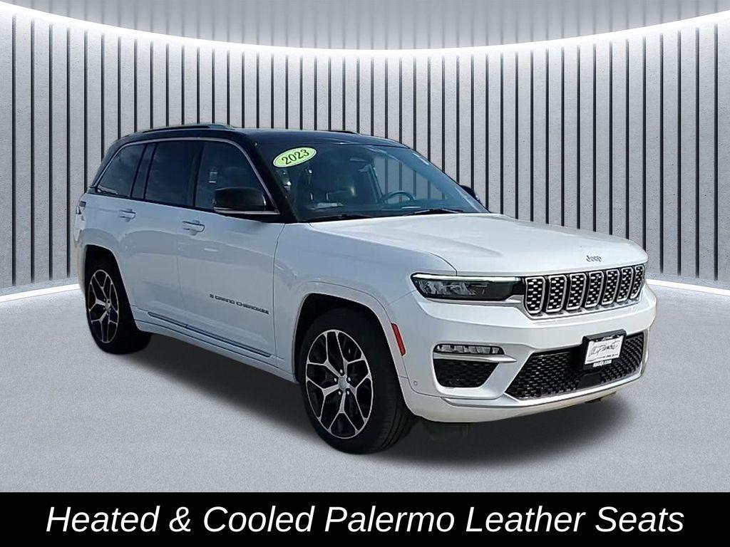 used 2023 Jeep Grand Cherokee 4xe car, priced at $39,830