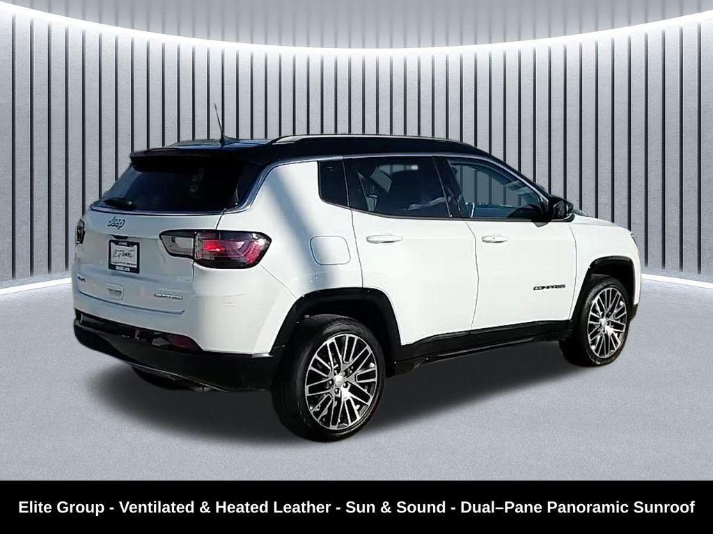 used 2022 Jeep Compass car, priced at $21,588