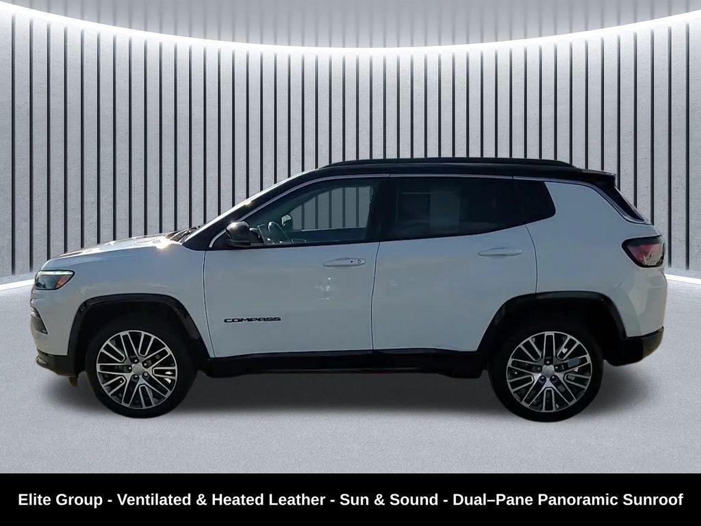 used 2022 Jeep Compass car, priced at $21,588