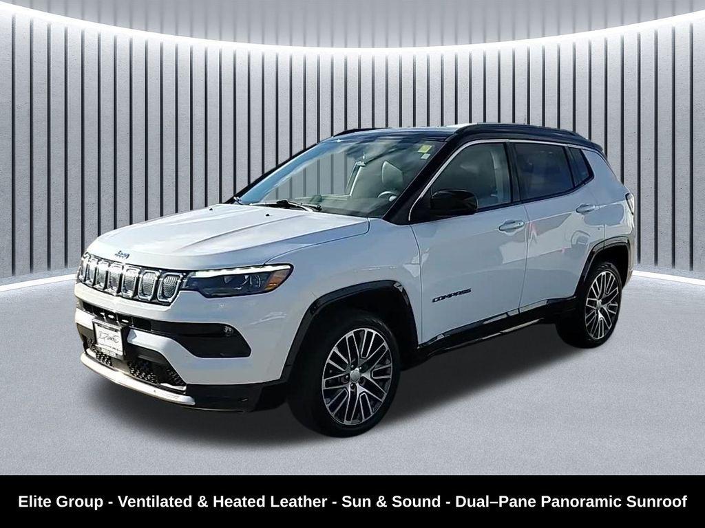 used 2022 Jeep Compass car, priced at $21,588
