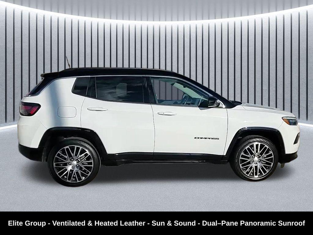 used 2022 Jeep Compass car, priced at $21,588