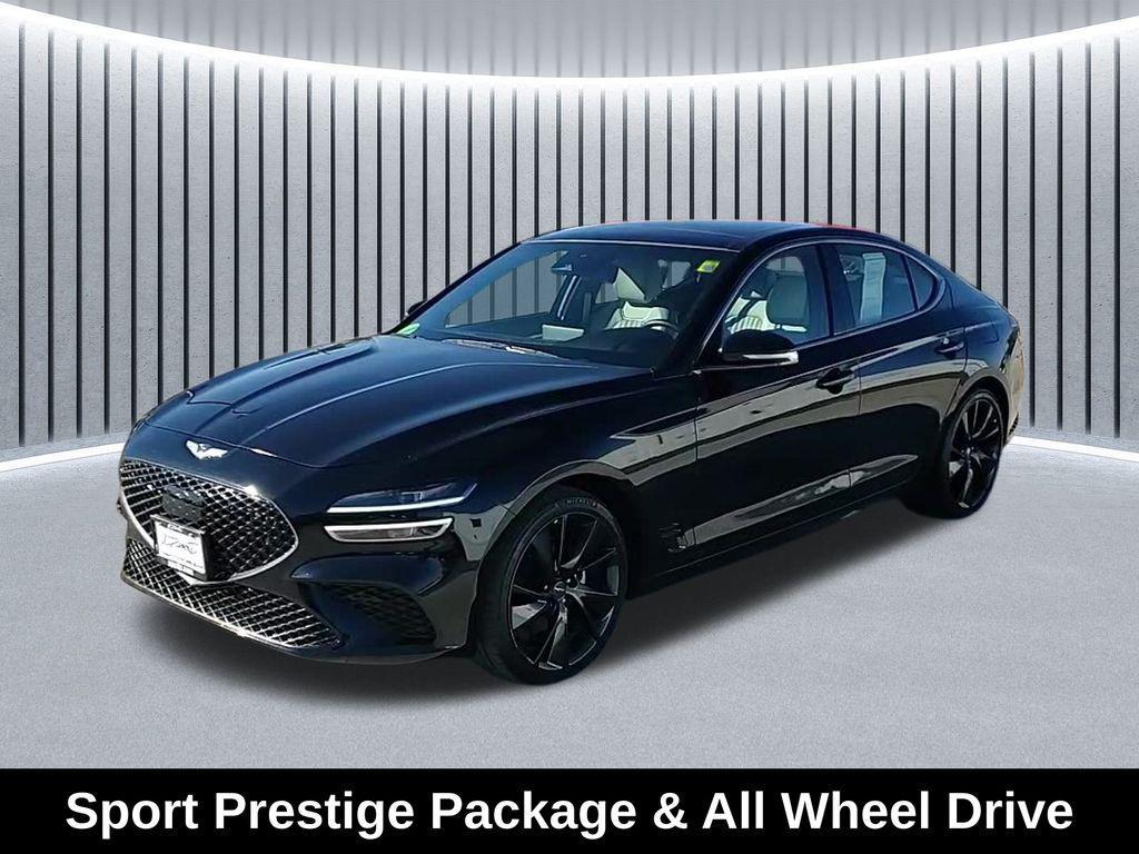 used 2023 Genesis G70 car, priced at $28,909