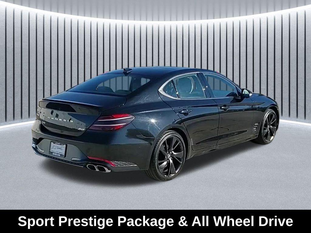 used 2023 Genesis G70 car, priced at $28,909