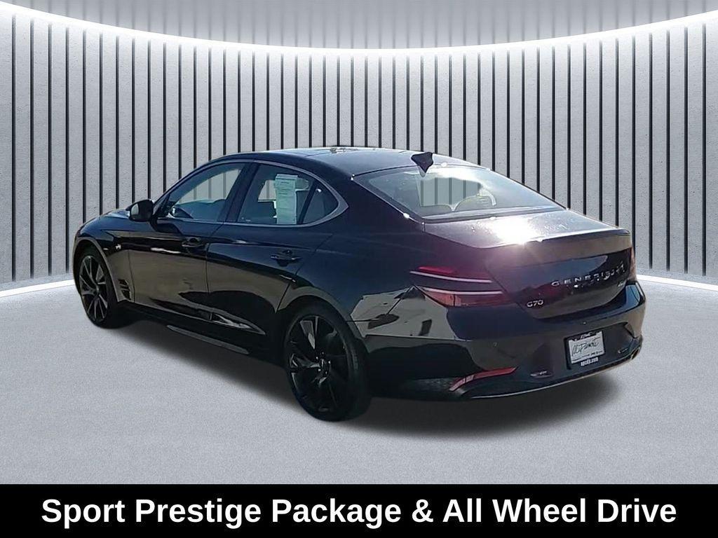 used 2023 Genesis G70 car, priced at $28,909