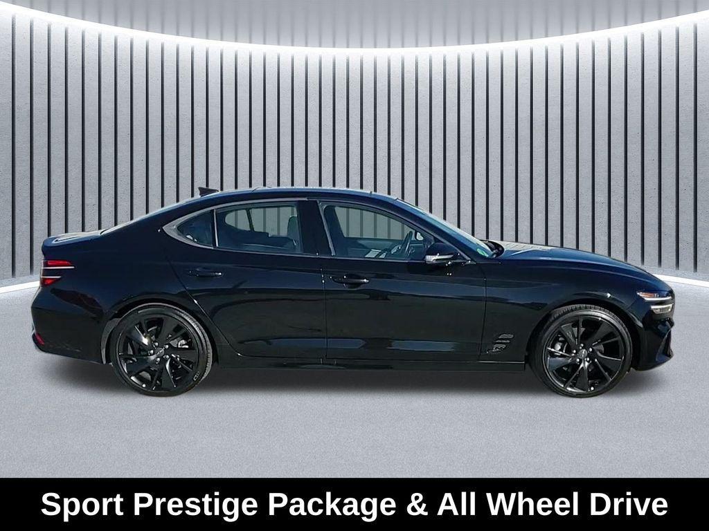 used 2023 Genesis G70 car, priced at $28,909