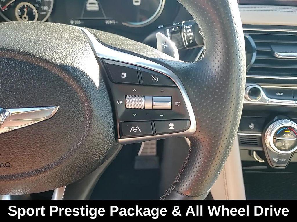 used 2023 Genesis G70 car, priced at $28,909