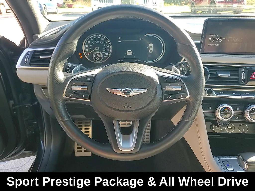 used 2023 Genesis G70 car, priced at $28,909