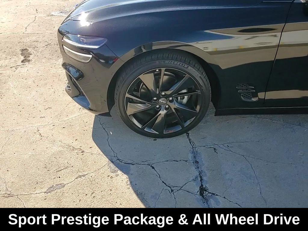 used 2023 Genesis G70 car, priced at $28,909