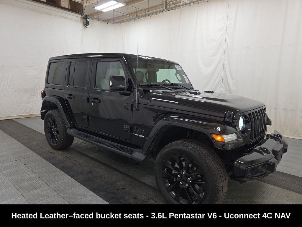 used 2022 Jeep Wrangler Unlimited car, priced at $38,995