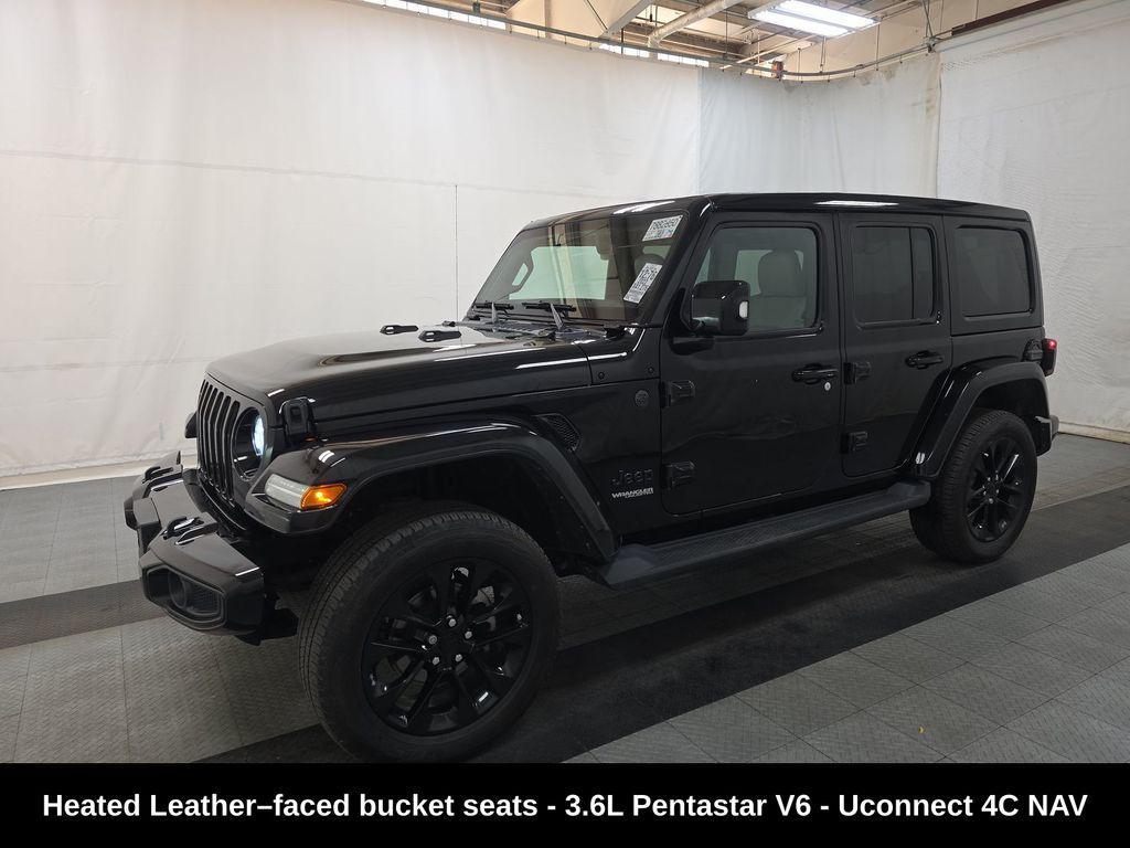 used 2022 Jeep Wrangler Unlimited car, priced at $38,995