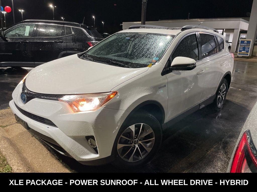 used 2018 Toyota RAV4 Hybrid car, priced at $23,492