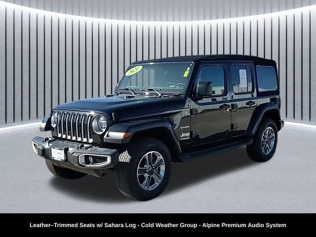 used 2021 Jeep Wrangler Unlimited car, priced at $27,988