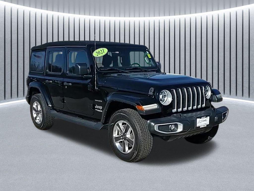 used 2021 Jeep Wrangler Unlimited car, priced at $29,882