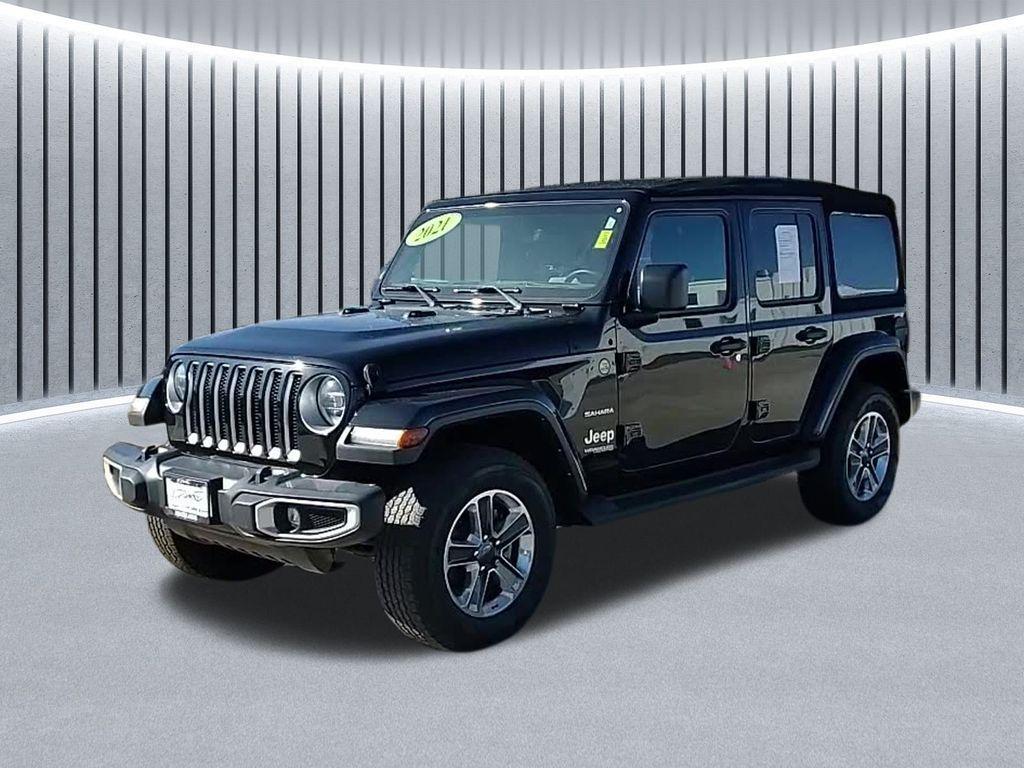 used 2021 Jeep Wrangler Unlimited car, priced at $29,882