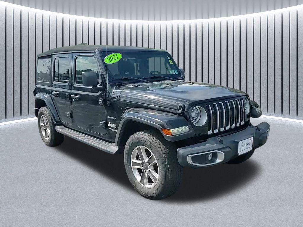 used 2021 Jeep Wrangler Unlimited car, priced at $33,826