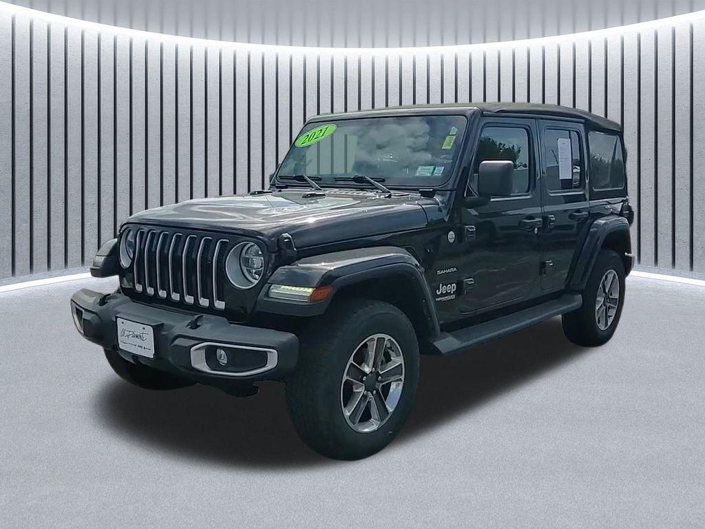 used 2021 Jeep Wrangler Unlimited car, priced at $33,826