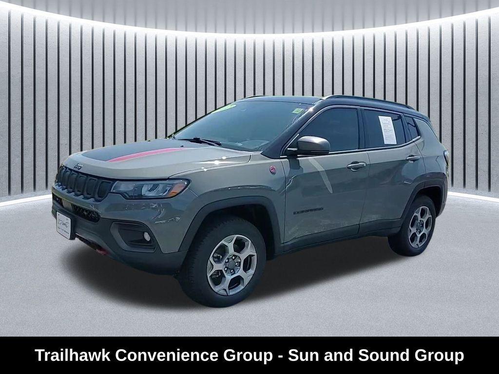 used 2022 Jeep Compass car, priced at $22,401