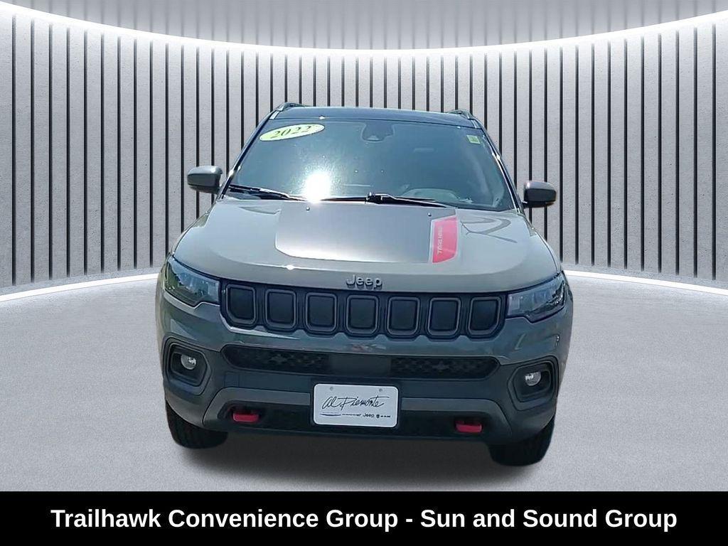 used 2022 Jeep Compass car, priced at $22,401