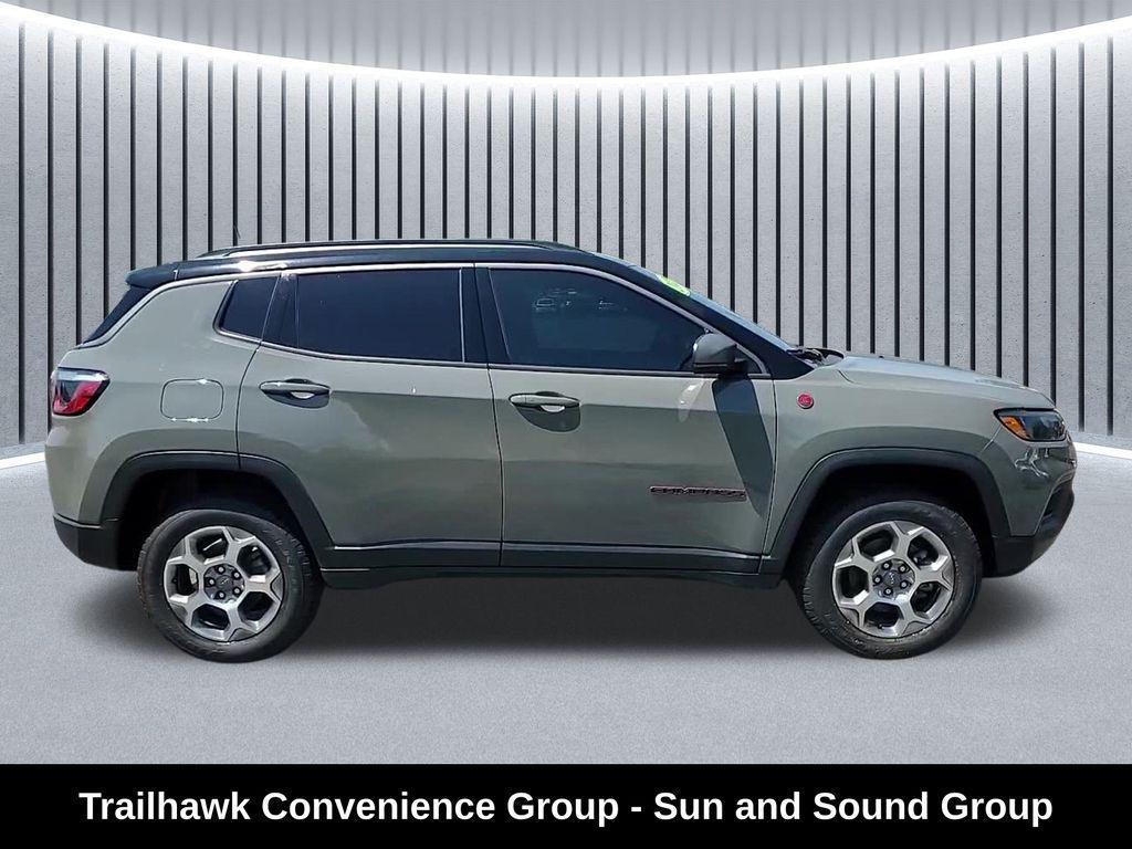 used 2022 Jeep Compass car, priced at $22,401
