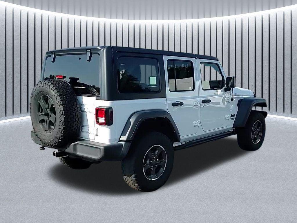 used 2021 Jeep Wrangler Unlimited car, priced at $31,995