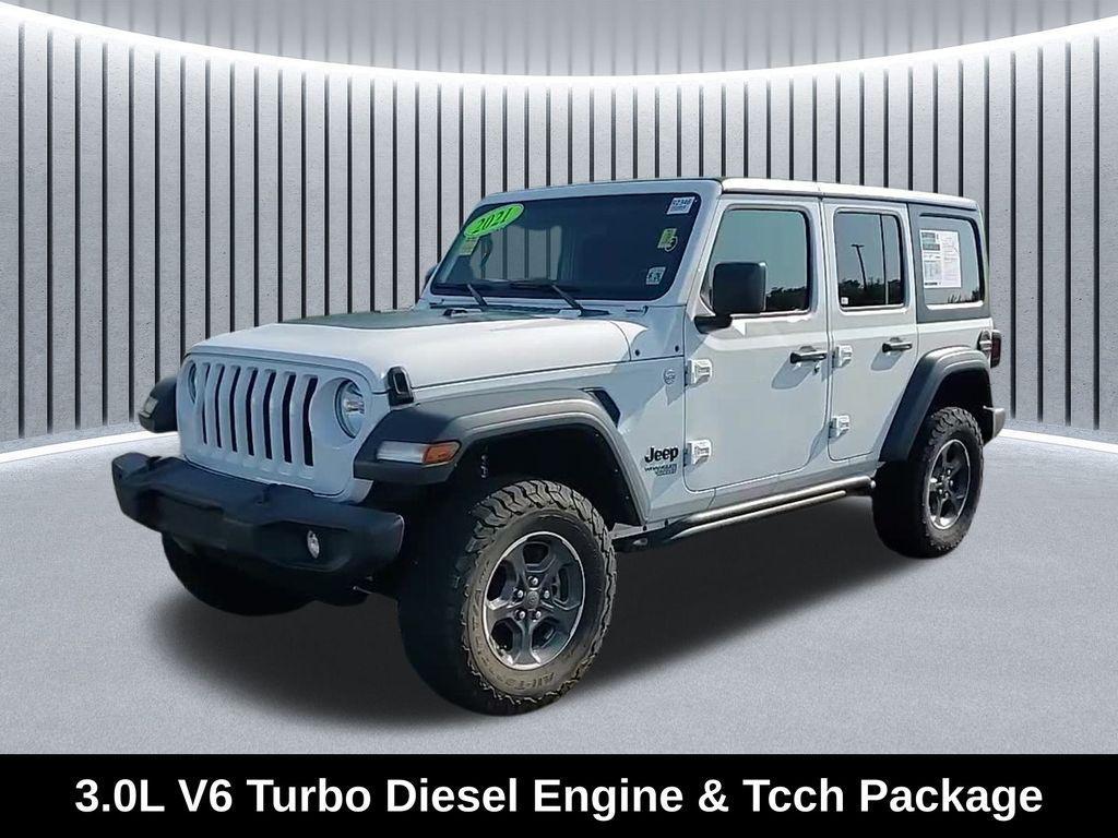 used 2021 Jeep Wrangler Unlimited car, priced at $28,995