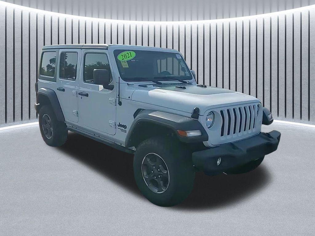 used 2021 Jeep Wrangler Unlimited car, priced at $31,995
