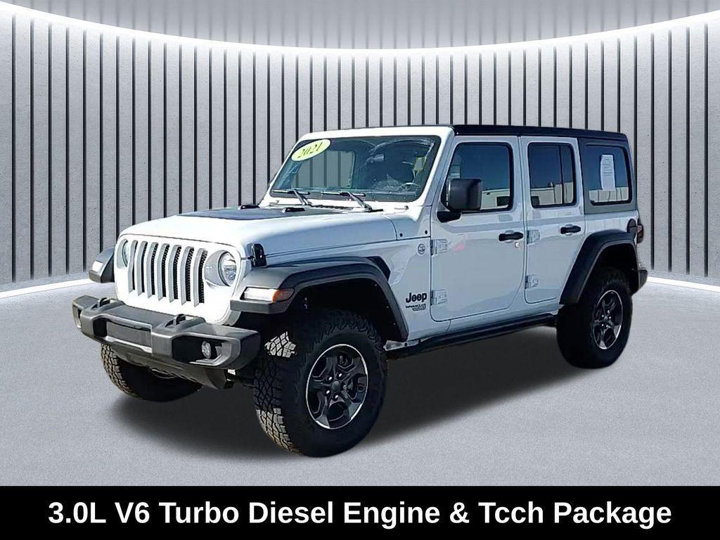 used 2021 Jeep Wrangler Unlimited car, priced at $27,688