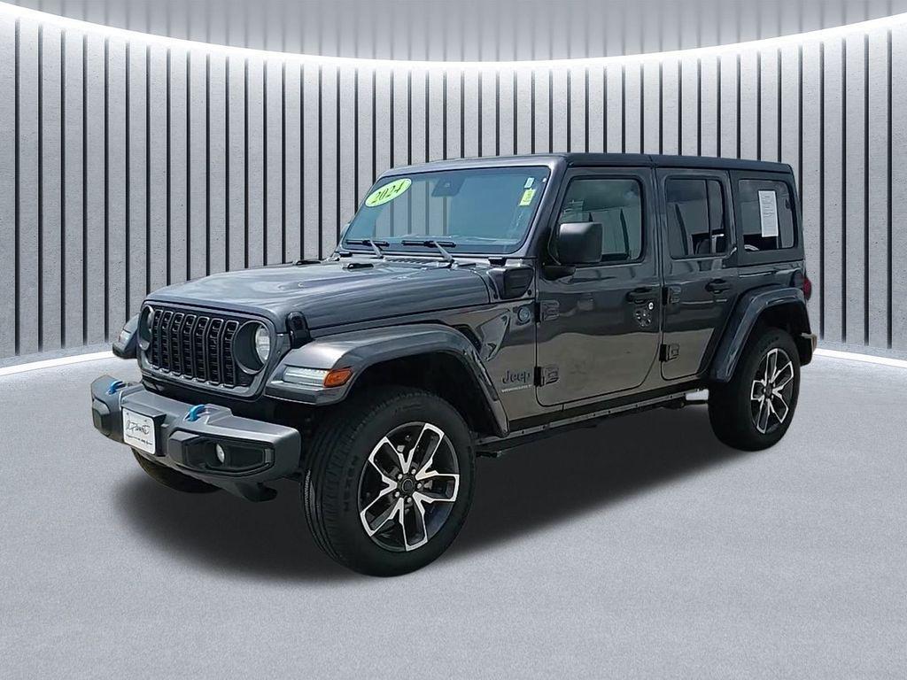 used 2024 Jeep Wrangler 4xe car, priced at $32,595