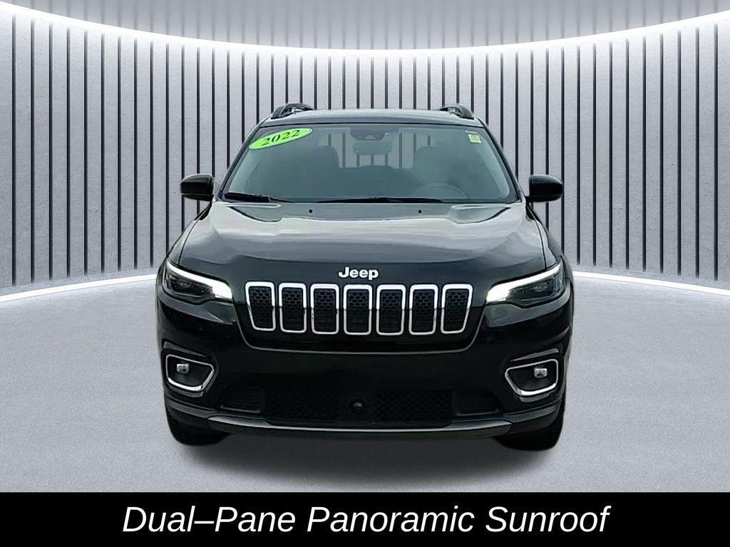 used 2022 Jeep Cherokee car, priced at $24,588