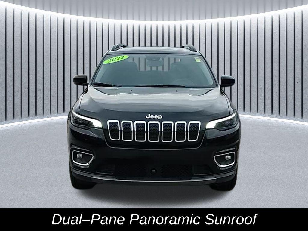used 2022 Jeep Cherokee car, priced at $24,588