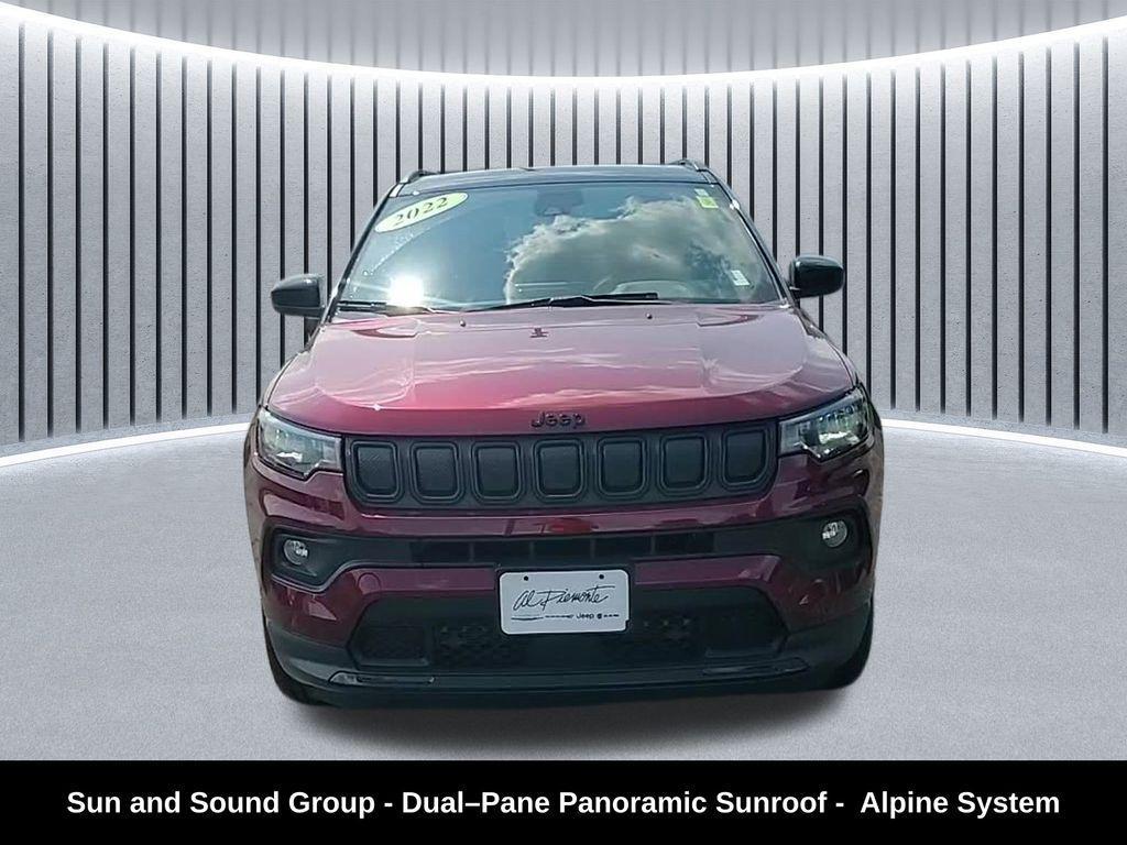 used 2022 Jeep Compass car, priced at $22,991