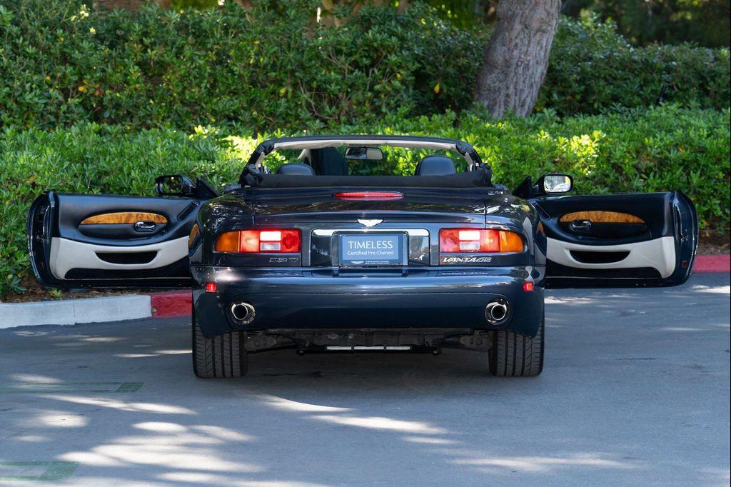 used 2002 Aston Martin DB7 Vantage car, priced at $35,000