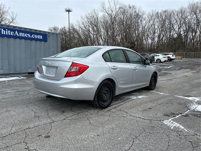 used 2012 Honda Civic car, priced at $6,450