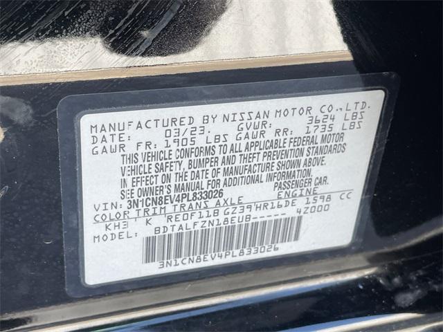 used 2023 Nissan Versa car, priced at $20,995