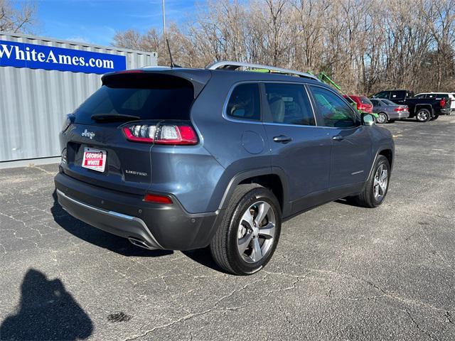 used 2021 Jeep Cherokee car, priced at $27,388