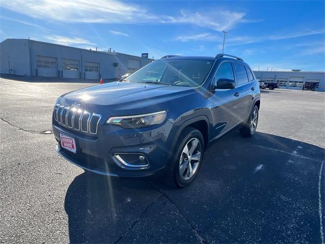 used 2021 Jeep Cherokee car, priced at $27,388