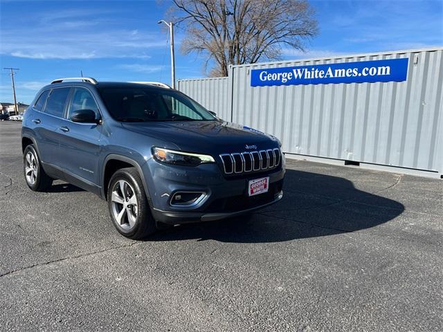 used 2021 Jeep Cherokee car, priced at $27,388