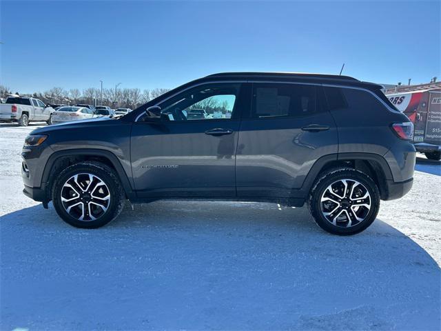 used 2023 Jeep Compass car, priced at $24,995