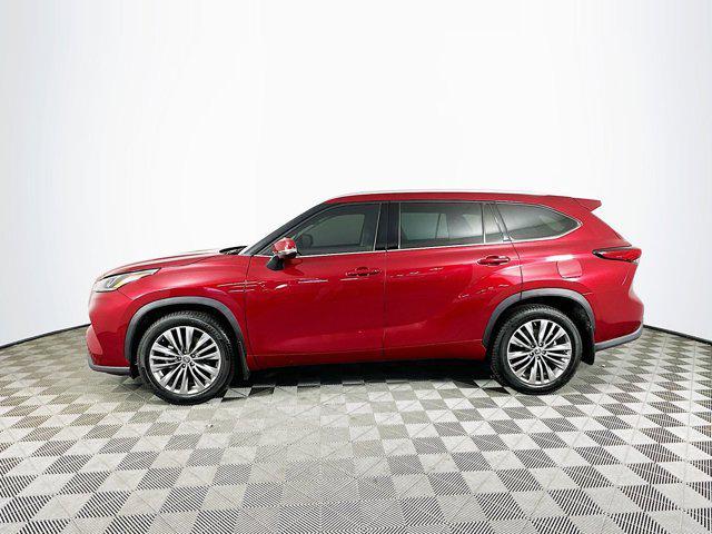 used 2021 Toyota Highlander car, priced at $36,500