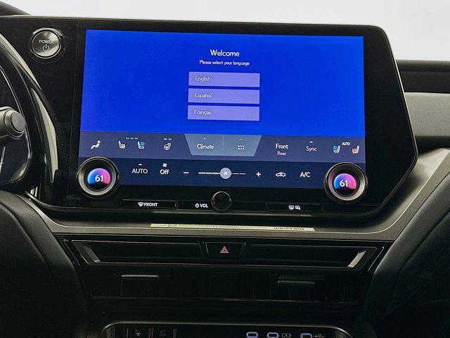 new 2025 Lexus TX 500h car, priced at $74,570