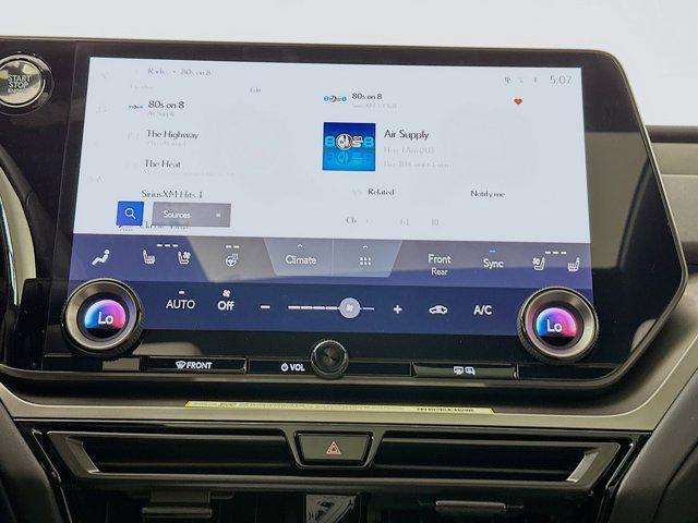 new 2026 Lexus TX 350 car, priced at $65,550