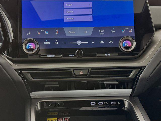 new 2025 Lexus TX 350 car, priced at $63,405