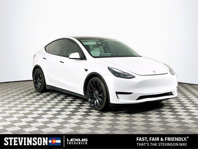 used 2022 Tesla Model Y car, priced at $27,150