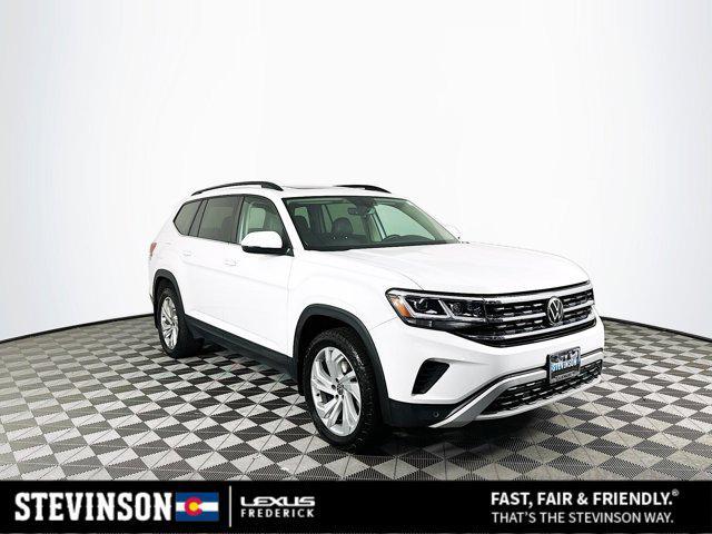 used 2021 Volkswagen Atlas car, priced at $21,840