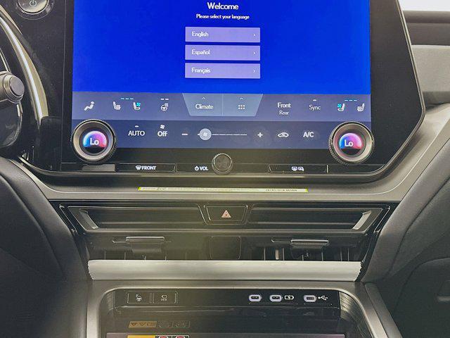 new 2025 Lexus TX 500h car, priced at $73,905