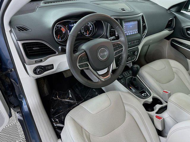 used 2021 Jeep Cherokee car, priced at $17,555