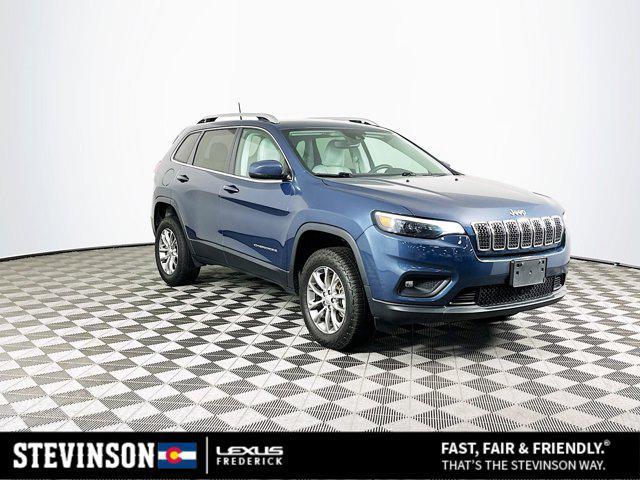 used 2021 Jeep Cherokee car, priced at $17,555