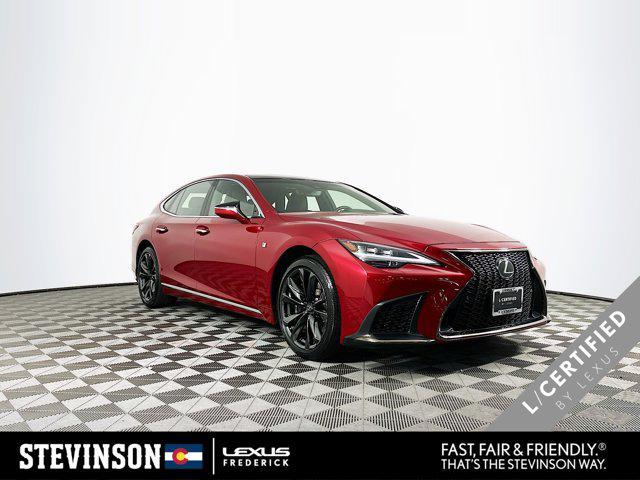 used 2021 Lexus LS 500 car, priced at $57,300