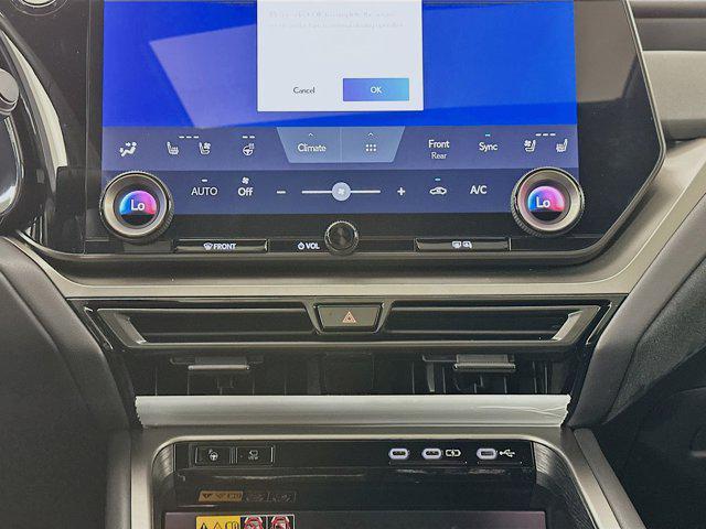 new 2025 Lexus TX 350 car, priced at $70,985